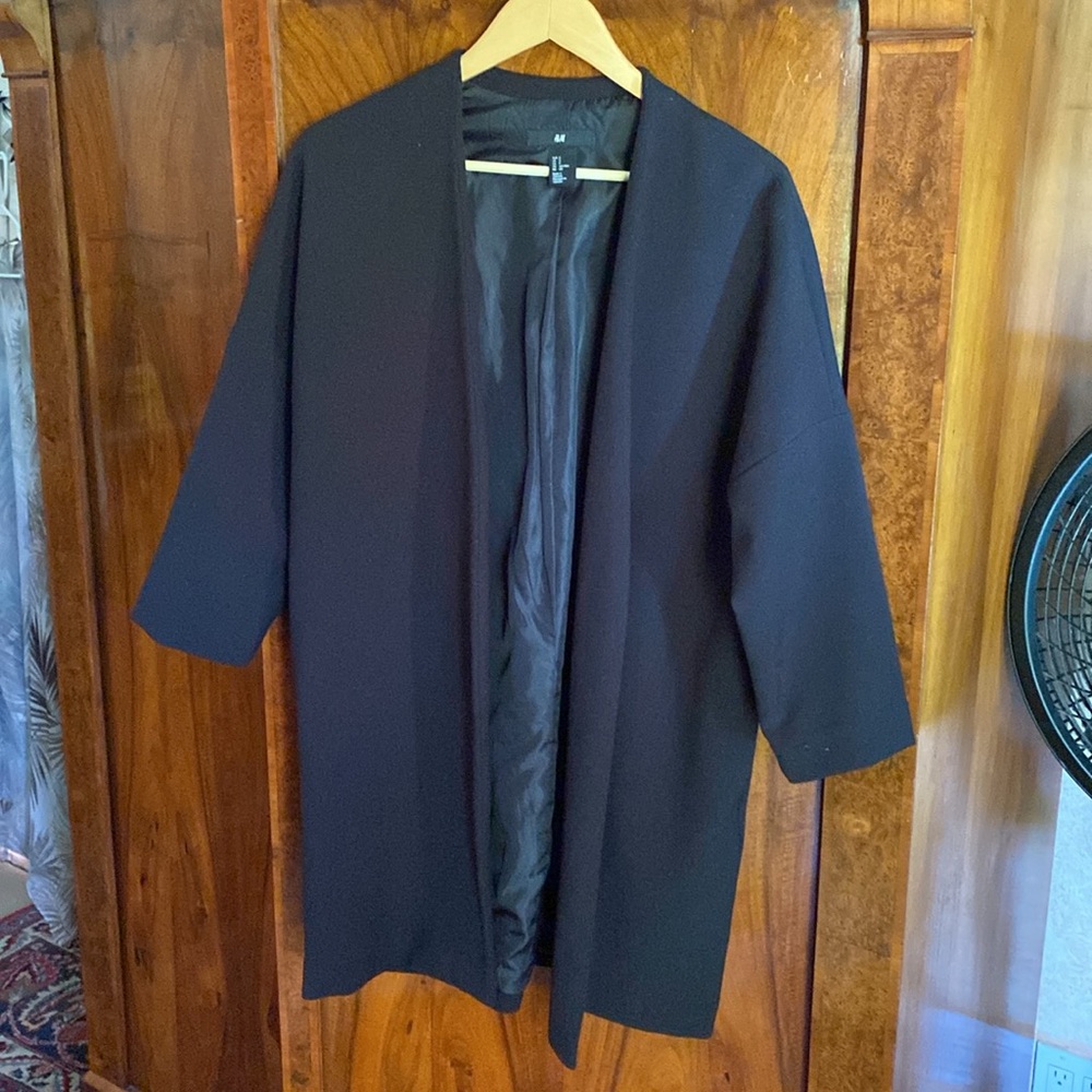 Black Women's oversized blazer
